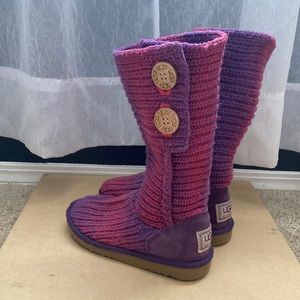Girls Ugg Knit Boots